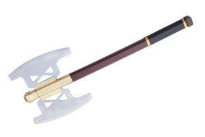 Gimli làm bằng tay rìu từ hobbits hai đầu rìu với bìa da món quà Giáng sinh tốt nhất cho cô ấy và anh ấy - Product Image 3