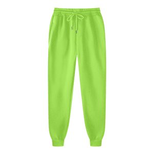 Custom 100% Cotton Fleece High Quality Blank Unisex Oversized <b>Hoodie</b> and Jogger Pants Men's Tracksuit Set - Product Image 5