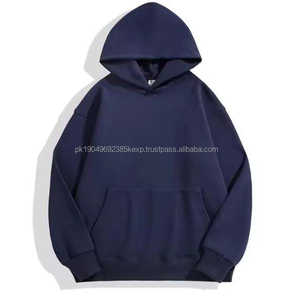 Sweats à capuche décontractés pour hommes, respirants, surdimensionnés, 100% coton, meilleure qualité, OEM, sweats à capuche d'hiver pour hommes - Product Image 3