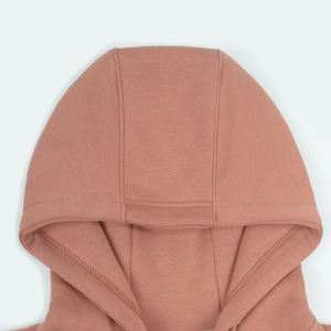 Sweat à capuche zippé pour femmes avec logo personnalisé Nouveau design Tissu tricoté en coton uni Saison d'hiver Imprimé à capuche Techniques Made in Pakistan - Product Image 4