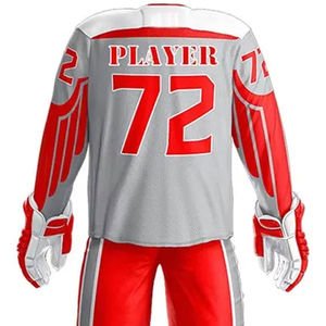 High Quality Material Pakistan Made Regular Fit Printed Ice Hockey Uniform Latest Sportswear 100% Polyester <b>Waterproof</b> - Product Image 5