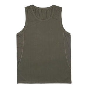 Débardeur sans manches 100 % coton pour homme, uni, pour le fitness, personnalisable, service OEM inclus - Product Image 5