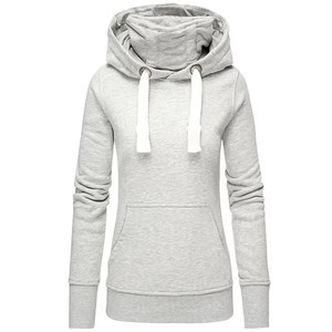 เสื้อมีฮู้ดผ้าฝ้ายลำลองสำหรับผู้หญิงระบายอากาศได้ดีปกคอใส่สบายไซส์ใหญ่พิเศษแฟชั่นใหม่ล่าสุดราคาถูกขายดี - Product Image 4