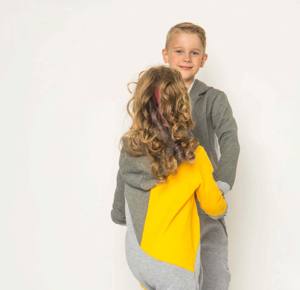 Cosy Kids Onesie Zipper Fleece-Chaud et élégant-Idéal pour les vêtements de nuit et se prélasser à la maison - Product Image 2