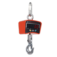 Báscula de peso de grúa BT colgante Mini portátil Digital de 1000kg de la batería