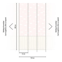 Panneaux muraux en vinyle non tissé, papier peint mural floral moderne fabriqué en Allemagne, crème, rose, blanc pour chambre à coucher, salle à manger, salle de sport