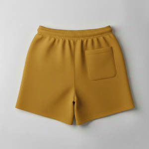 Pantalones Cortos Deportivos Casuales Personalizados para Hombre con Logotipo, Tela Elástica con Botones, Transpirables y Cómodos para Entrenamiento y Ejercicio - Product Image 2