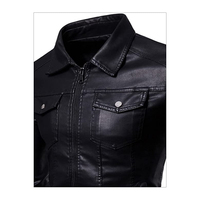 Conception Unique, meilleure vente, veste en cuir de haute qualité pour hommes, coupe ajustée, vestes d'hiver élégantes et à la mode pour hommes