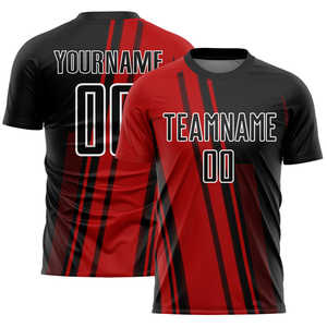 Camiseta de fútbol avanzada, uniforme de fútbol OEM de ajuste personalizado, ropa deportiva transpirable de secado rápido de alta calidad para equipos y partidos de liga - Product Image 6