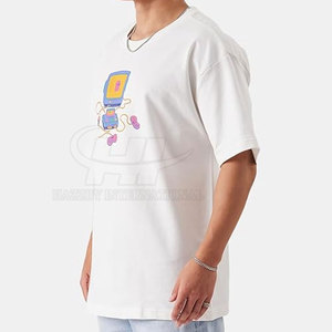 เสื้อยืดโอเวอร์ไซส์ผู้ชาย ปรับแต่งได้รวดเร็ว ผ้าฝ้าย 100% แห้งไว ระบายอากาศดี ขายดี - Product Image 3