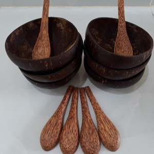 Bol et cuillère en noix de coco Offres Spéciales fabriqués au Vietnam avec une qualité élevée et un prix raisonnable - Product Image 3
