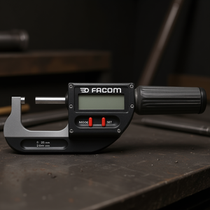 Micrómetro Digital Facom con Pantalla Digital y Cinta Métrica de 25 mm - Product Image 3