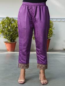 Traditional and Modern Hand Embroidered <b>Kurta</b> and Trousers <b>Set</b> <b>for</b> <b>Women</b> Available At Reasonable Price - Product Image 5