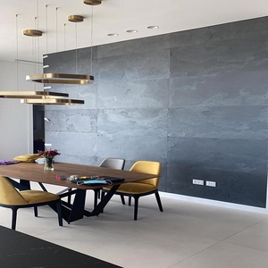 Factory Direct Sale Cheap Price Translucent Stone <b>Veneer</b> Sheet Interior Exterior Wall Panel Natural Slate Tile Block Block Tile - Product Image 1