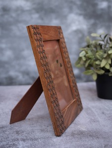 Cadres photo en bois modernes pour photos de famille, design de cadre photo en bois, meilleur cadre photo en bois de style bohème - Product Image 2