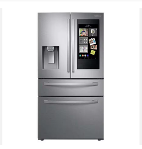 DESCUENTO PROMOCIONAL Refrigerador de 4 Puertas Francesas de 28 Pies Cúbicos con Pantalla Táctil de Acero Inoxidable - Product Image 1