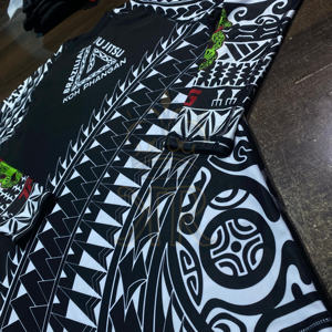 Haute qualité Mma Rush Guard personnalisé Rash Rash Guard hommes personnalisé entièrement Sublimation Rash Guards Bjj - Product Image 3