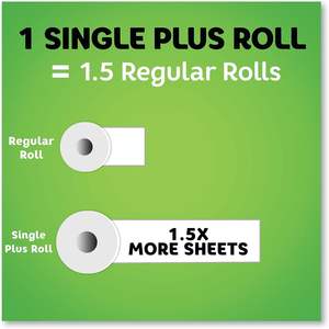 Toallas de Papel Bounty Select-A-Size, Blancas, Rollos Grandes, 6 Paquetes de 74 Hojas por Rollo, 6 Unidades (Paquete de 1) - Product Image 6