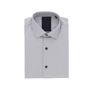 Chất lượng tốt nhất mỏng phù hợp với người đàn ông của Nút xuống áo sơ mi mùa hè mặc với mô hình thư vải dệt kim trên bán! - Product Image 3
