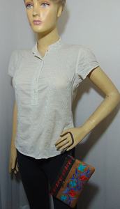 Portefeuille à main brodé pour femmes pour les fêtes et les mariages, sacs et portefeuilles en cuir brodés - Product Image 4