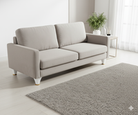 Pieds de meubles modernes en plastique PP robuste Kiraz de 10 cm, à pointe dorée, en forme de T, pour salle à manger, canapé, table de cuisine, salon – Installation facile