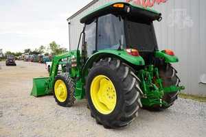 2023 Johnn Deere 5075E Mini Tractor 4WD/2WD Tractor para caminar 70HP 120HP 90HP 100HP Bomba de motor nominal Engranaje de caja de cambios-para granja - Product Image 5