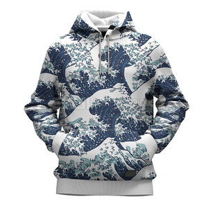 2025 personalizado mejor Material de manga larga sublimación sudaderas con capucha ropa de calle moda Casual invierno cuello con capucha - Product Image 6