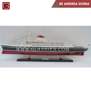 Gia Nhien Fabricant Conception personnalisée SS ANDREA DORIA Bateau de croisière MODÈLE DE BATEAU EN BOIS MODÈLE DE BATEAU EN bois DE HAUTE QUALITÉ - Product Image 2