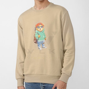 เสื้อกันหนาว Crewneck สำหรับผู้ชาย,เสื้อสเวตเชิ้ตโลโก้แบบกำหนดเองได้ - Product Image 2