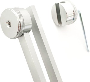 Tenedor de afinación de alta calidad de 128Hz con martillo de percusión-Tenedor de afinación de aluminio de precisión médica para terapia de sonido y curación, - Product Image 3