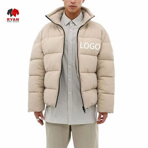 Veste matelassée pour homme, conception OEM et ODM personnalisable avec tissu respirant, isolation hivernale légère, tailles plus grandes - Product Image 3