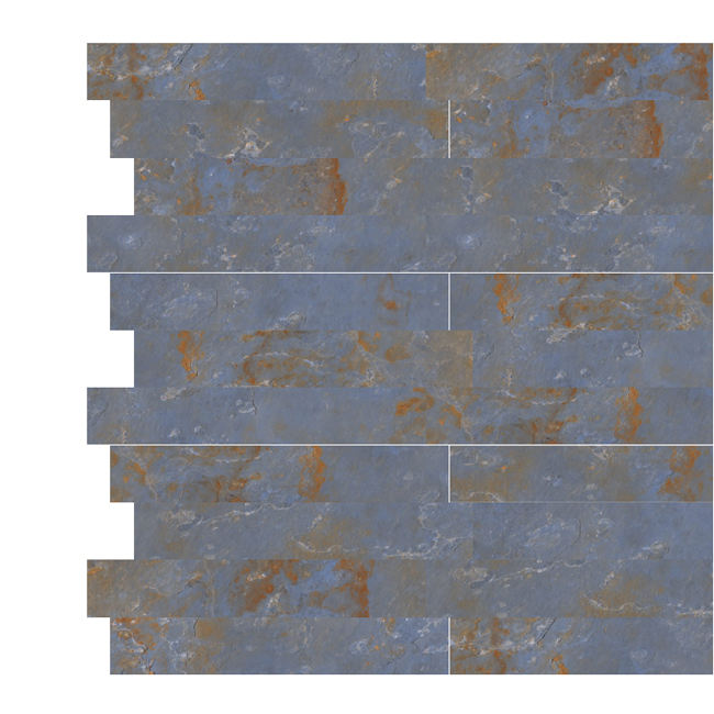 Piranha Blue Porcelain