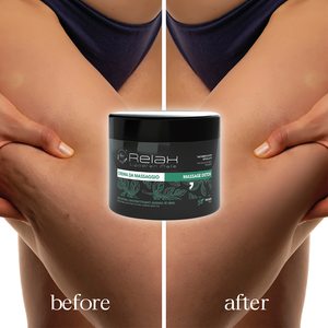 Relax massagedetox Cream & Chocolate massagedetox Cream 500มล. พร้อมคาเฟอีนสกัดโกโก้สำหรับดีท็อกซ์และนวดกระชับ - Product Image 4