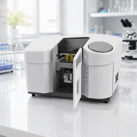 Spectrophotomètre d'absorption atomique AAS avec logiciel Windows QA/QC, calcul SD RSD, vérification de la courbe de calibration pour les tests en laboratoire