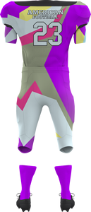 Conjuntos de uniformes de manga corta de ropa de fútbol americano hechos a medida de calidad superior para equipos Característica transpirable - Product Image 6