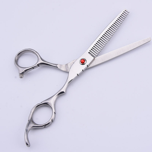 Tijeras de pelo de acero 440c tijera de pelo tijeras de peluquero tijeras de corte de pelo profesionales de 6 pulgadas - Product Image 3