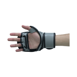 Guantes MMA personalizados 2025 Guantes de boxeo MMA de medio dedo con logotipo personalizado Hechos de cuero de alta calidad Blaze fight wear - Product Image 5