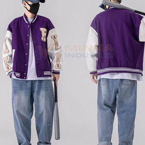 Customized Logo & Color Letterman Jacket New Design Letterman Jacket Best Material Letterman Winter Jacket - Product Image 3