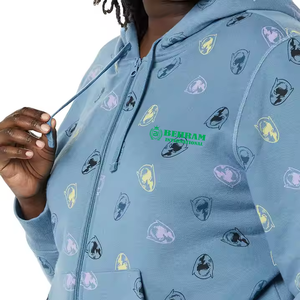 Sweat-shirt unisexe zippé 2026 de haute qualité 100 % coton respirant à séchage rapide avec doublure polaire/tissu éponge français pour l'hiver - Product Image 5