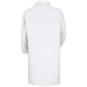 Vêtements de travail unisexes en coton blanc 100% à manches longues pour usage hospitalier, vente en gros - Product Image 6