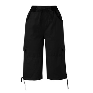 Womens Summer <b>Cropped</b> <b>Pants</b> Women Cargo <b>Pants</b> <b>Cropped</b> Trousers Harem Jogging Beam Foot Fitness Multi-pocket, outdoor <b>pants</b> - Product Image 5
