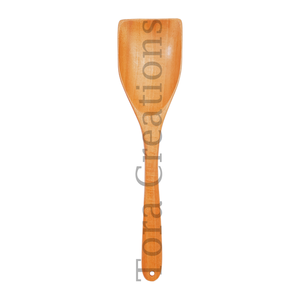 Cucharón redondo de madera de neem resistente, utensilio seguro para alimentos para servir y cocinar, sin usar productos químicos - Product Image 6