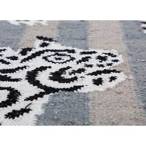 Alhambra Blue Handmade Wool <b>Rugs</b> Flat Weaves Animal Print Diamond Rectangle for Home Living Room Hallway Decorations-ADWP-13063 - Product Image 3