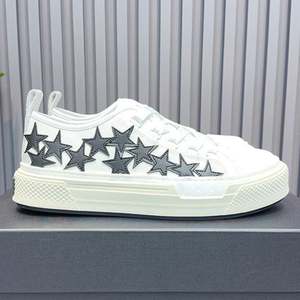 Zapatillas Deportivas Modernas con Diseño de Estrella, Planas, con Plataforma, Clásicas y Versátiles, Unisex, para Uso Casual - Product Image 2