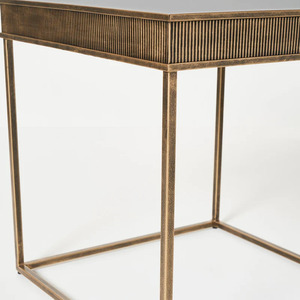 Square <b>Gold</b> Stainless Steel Leg Marble Top Round Living Room Home Furniture Luxury <b>Side</b> Center Coffee Tea <b>Table</b> - Product Image 5