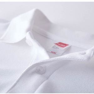 Venta al por mayor de alta calidad 100% algodón piqué casual liso para camisas camisetas en blanco logotipo bordado personalizado transpirable ecológico - Product Image 6
