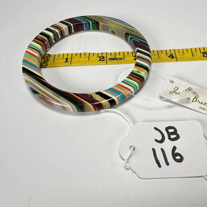 Crystal <b>Clear</b> <b>Resin</b> Bangles with Floating Flowers, Romantic Gift Option - Product Image 1