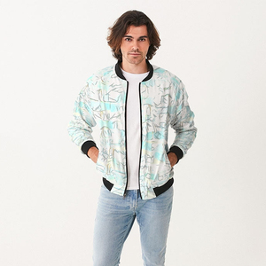 Compre Chaqueta Bomber Personalizada Sublimada de Alta Calidad WAGSAM SPORTS para Hombre, Chaqueta de Invierno Transpirable de Secado Rápido, Ecológica y Elegante para Exteriores - Product Image 1