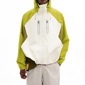 Kaleo Veste coupe-vent de pluie de haute qualité pour hommes, veste de sport coupe-vent légère et imperméable à capuche OEM 2026 - Product Image 3