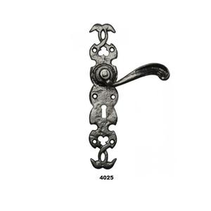 Manija de puerta de Metal sólido de diseño tradicional de alta calidad con cerradura de llave para el hogar, cocina, baño, sala de estar, uso de puerta - Product Image 2